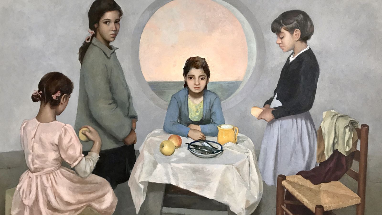 Copia interpretada de 'Escena de familia', por Concha Jiménez.