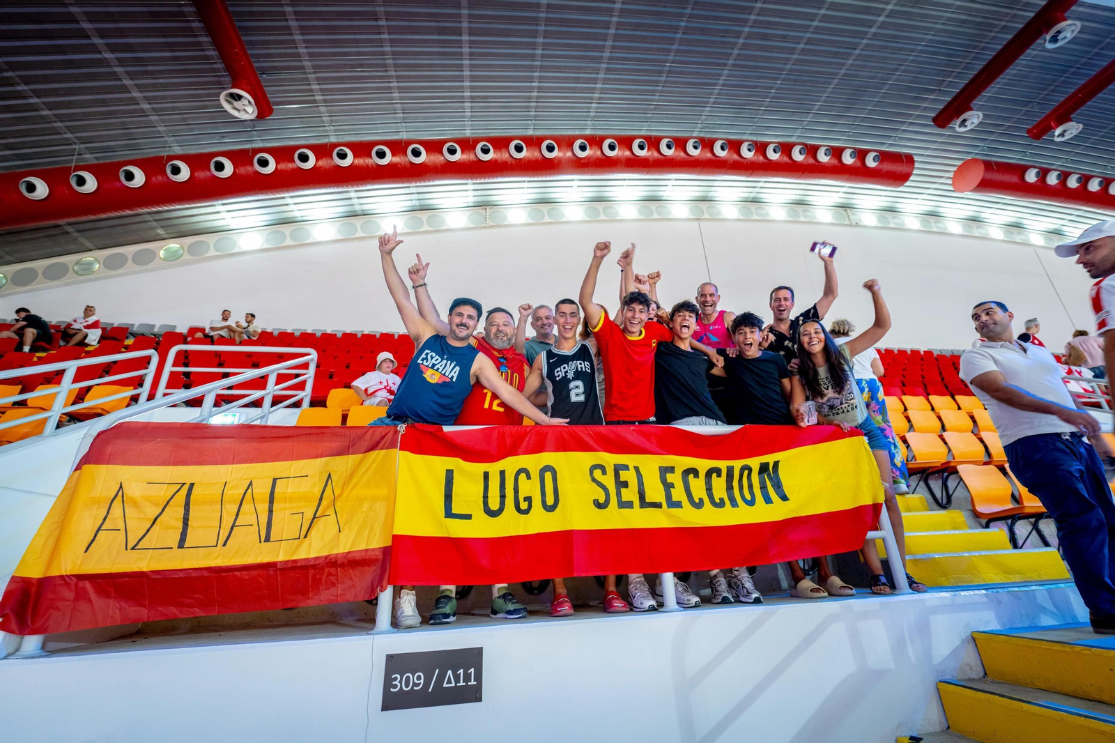 Las fotos del Georgia - España de baloncesto