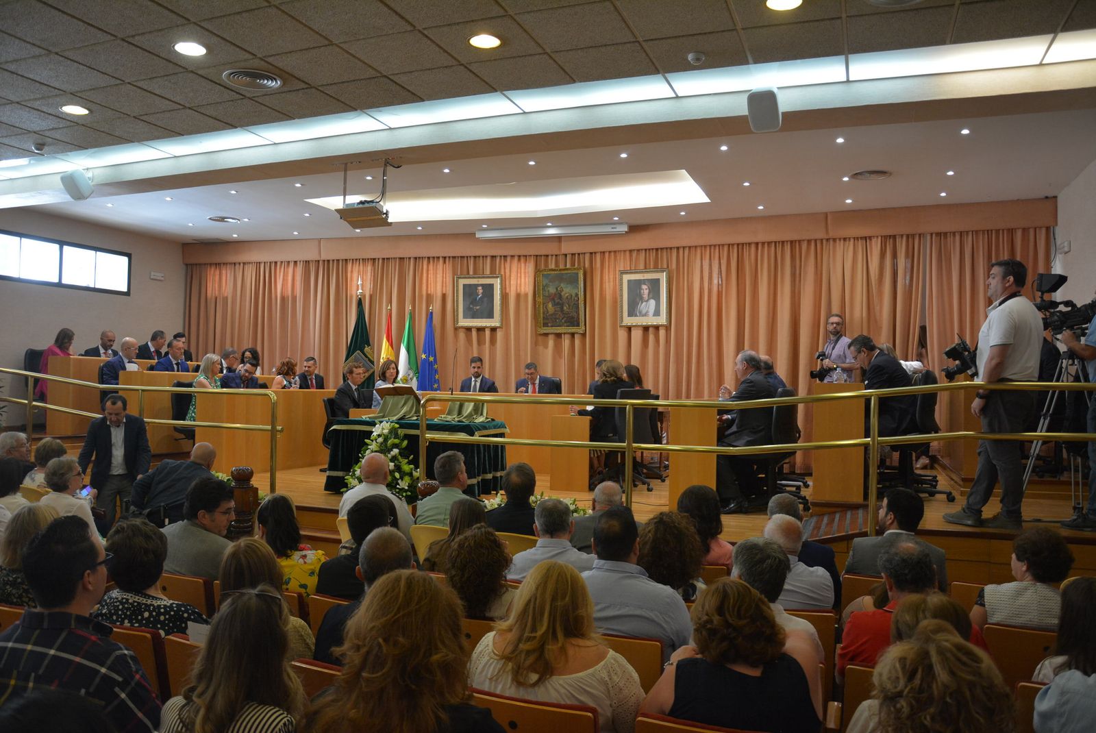 Imagen de archivo del Pleno de investidura de Vélez-Málaga.