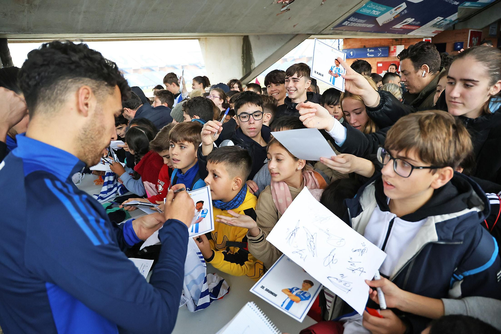 Imágenes de los mas pequeños en el entrenamiento del Recreativo de Huelva