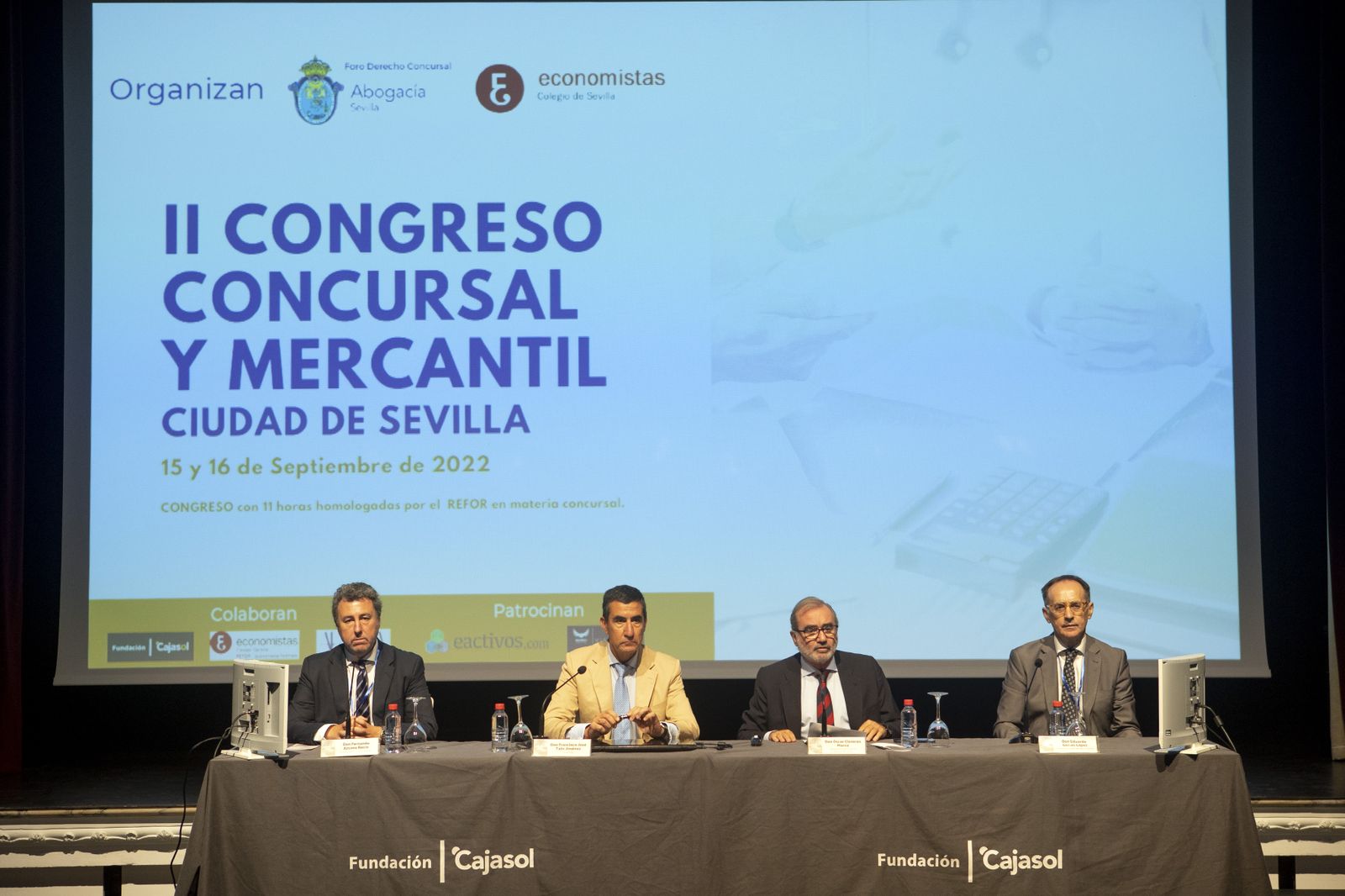 Más de 120 abogados en el II Congreso sobre Derecho Concursal en Sevilla