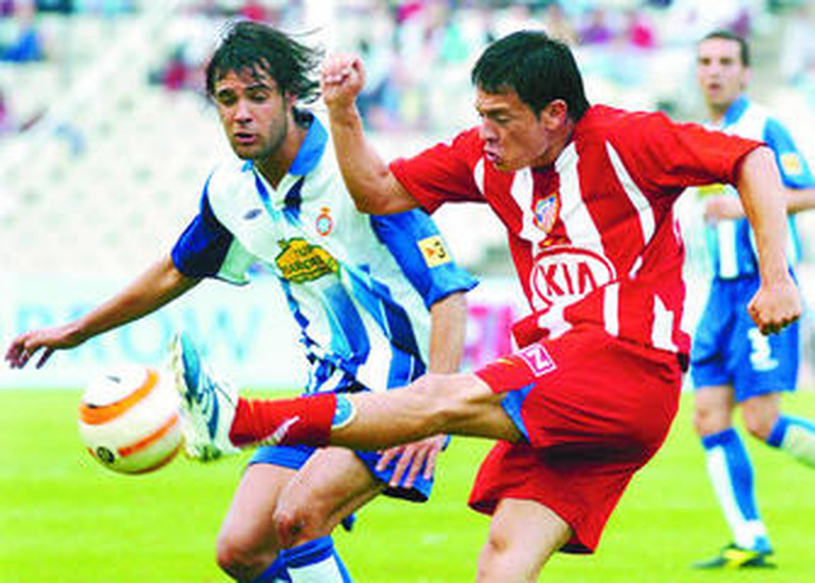Sergio Sánchez, en un partido con el Espanyol.