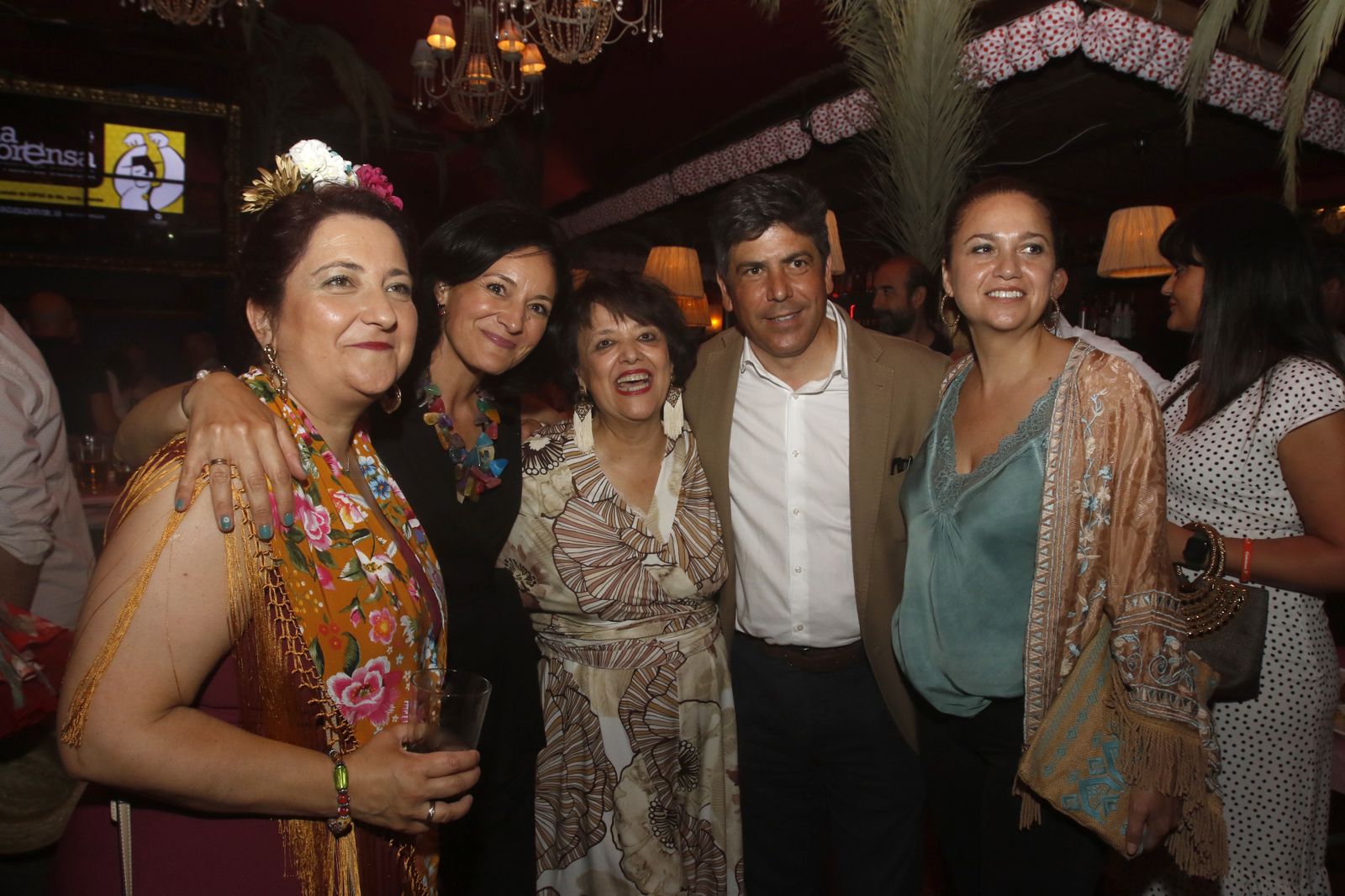 Las recepciones se hacen sitio en el lunes de la Feria de Córdoba, en imágenes