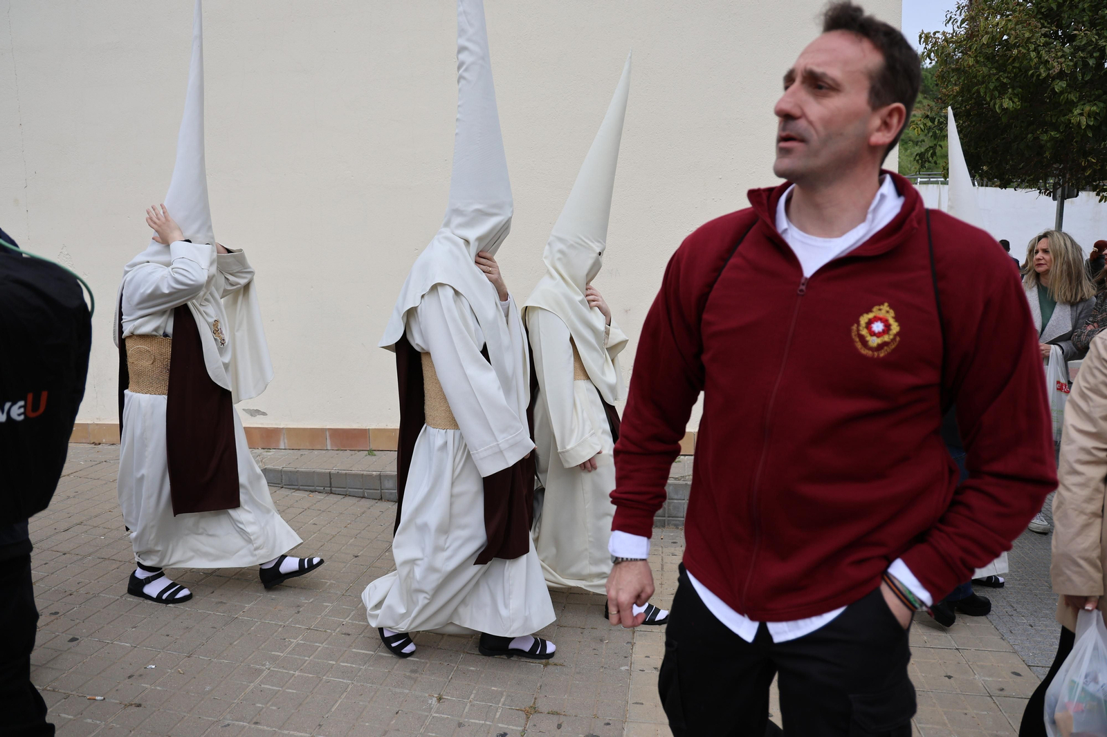 Las mejores imágenes del Miércoles Santo en Huelva: Hermandad del Prendimiento
