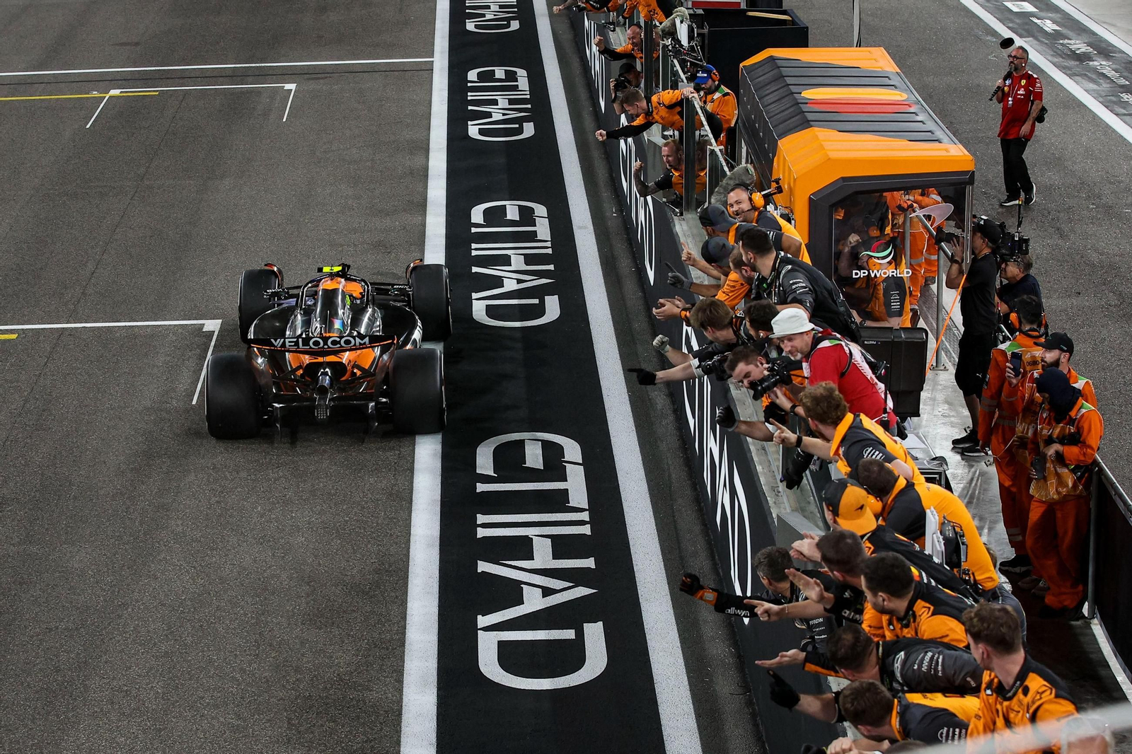 Las fotos del título mundial de Lando Norris en la Fórmula 1