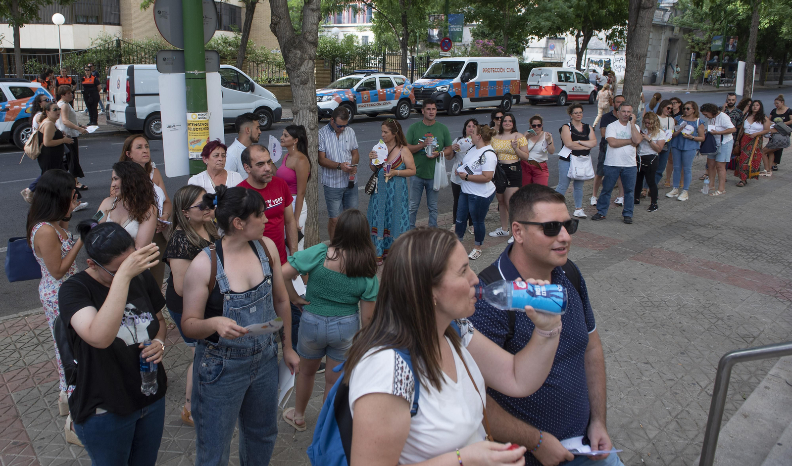 Las imágenes del ambiente en la entrada del concierto de Alejandro Sanz Las imágenes del ambiente en la entrada del concierto de Alejandro Sanz