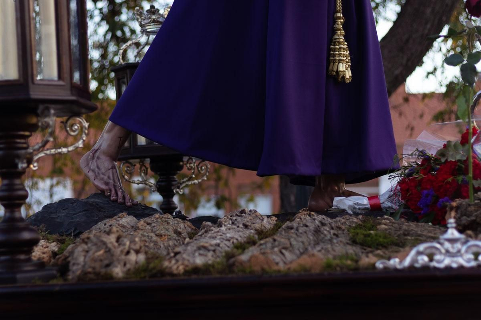 Imágenes de la procesión de Nuestro Padre Jesús de la Salvación