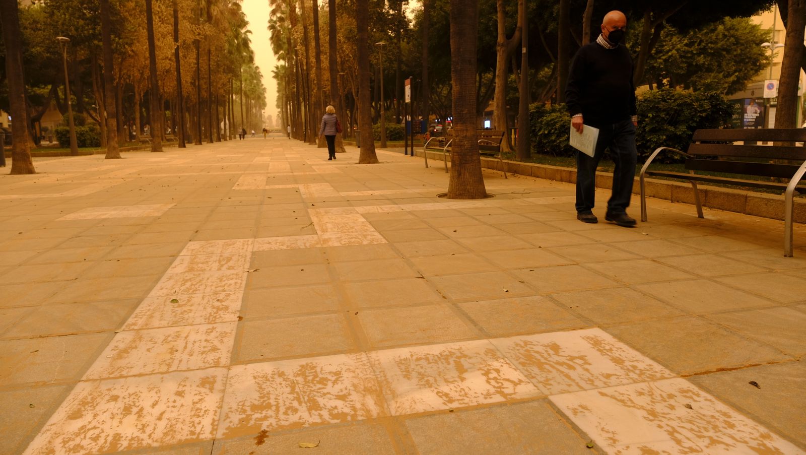 Fotogalería de la tormenta de arena y polvo en Almería