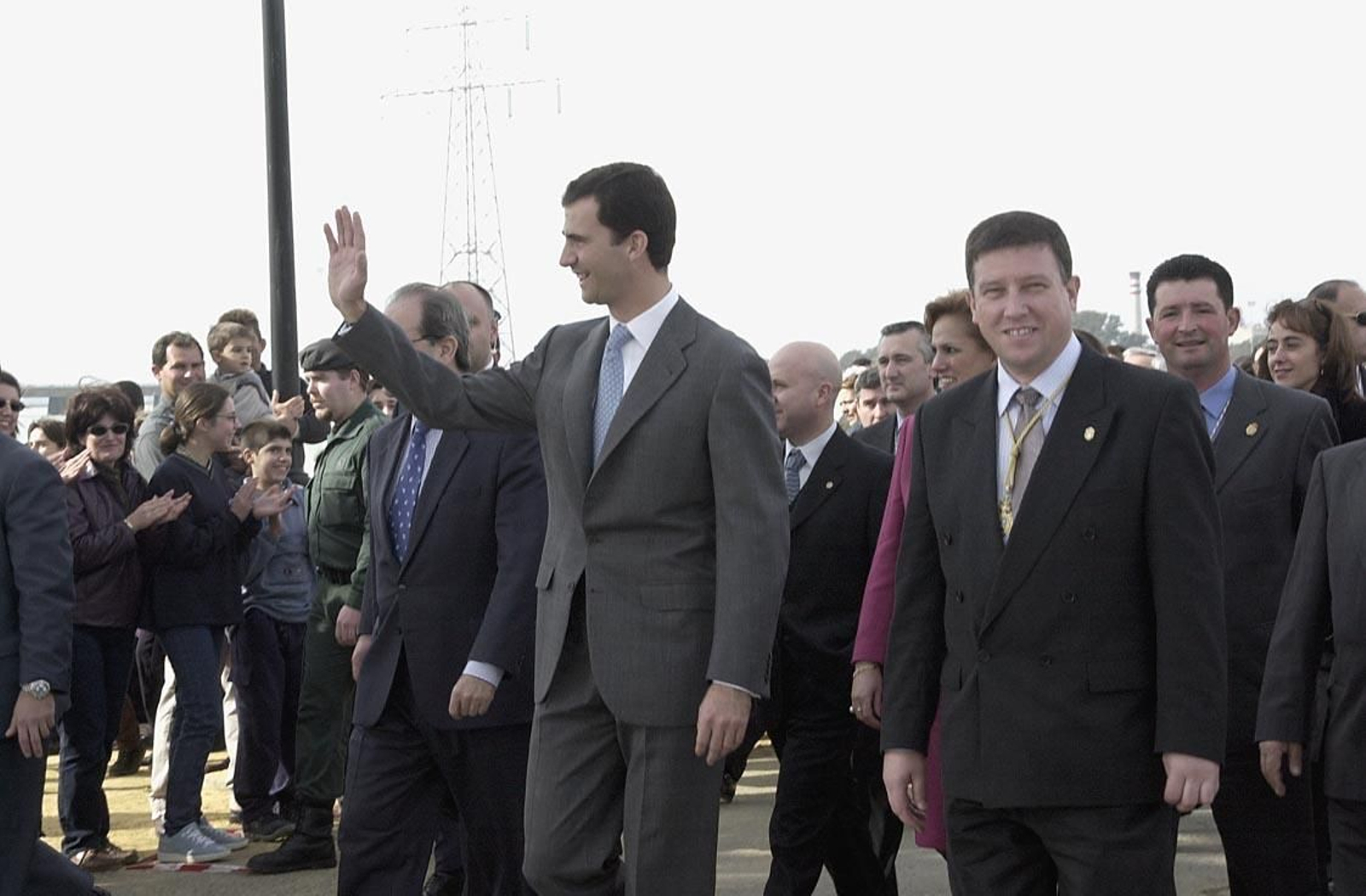 Felipe VI en Palos de la Frontera: cuando aún era príncipe y se celebraba el 75º aniversario del Plus Ultra