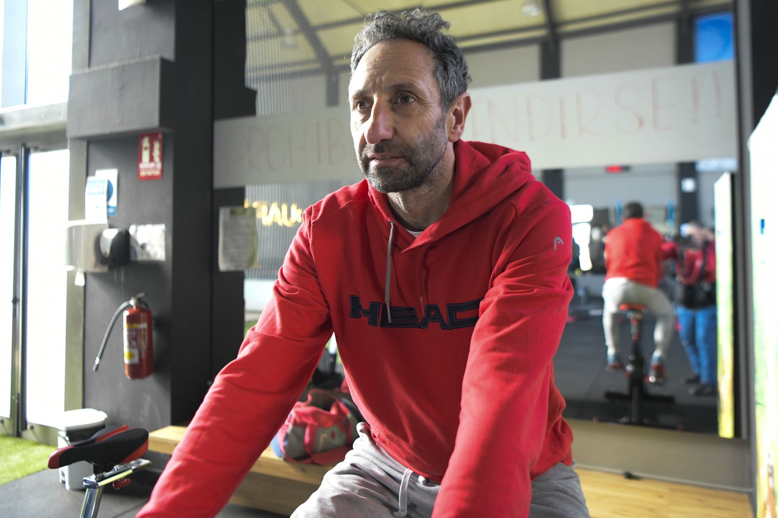 Francis Molina, en las instalaciones de la UAPO.