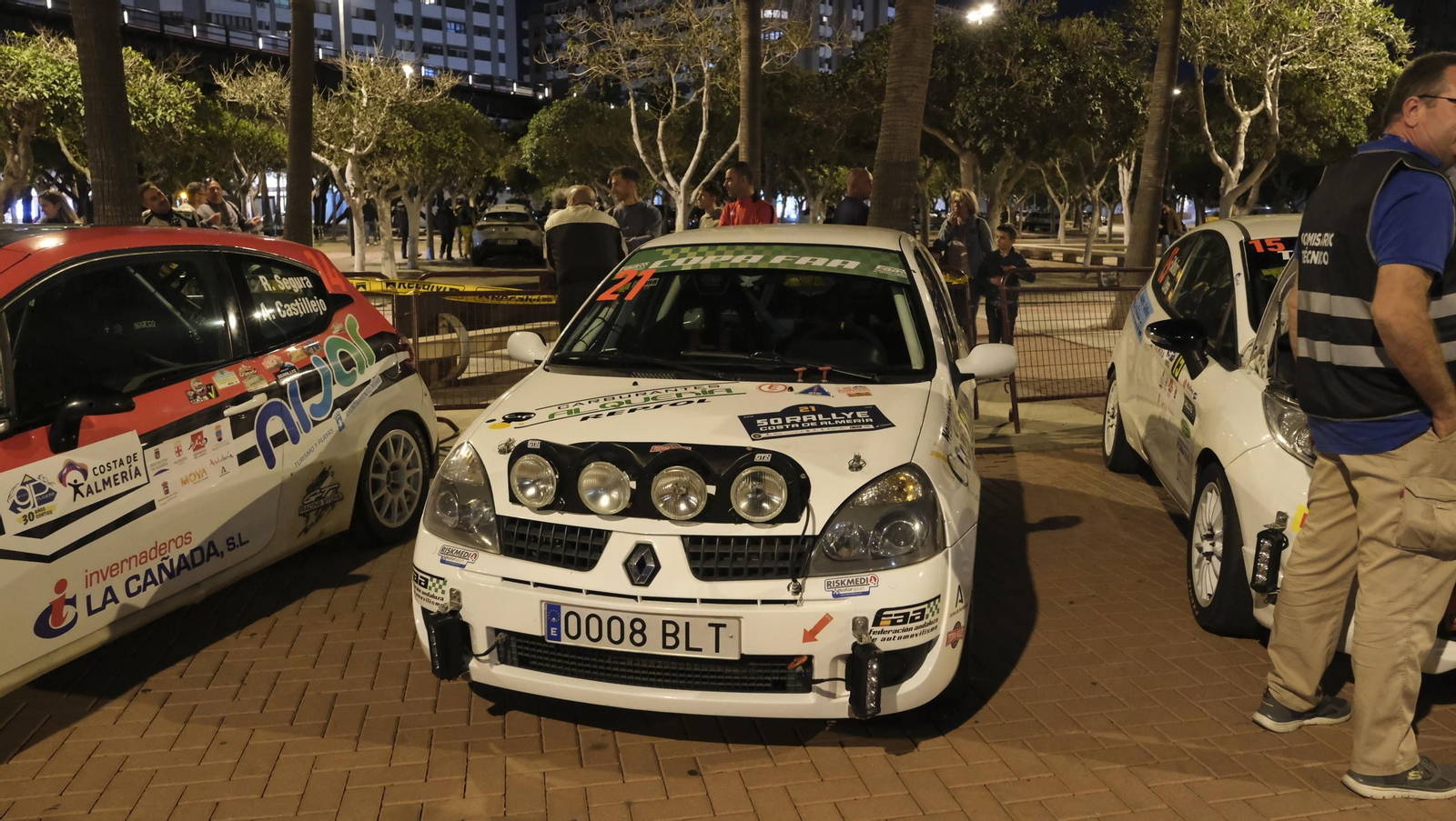 La salida de la 50 edición del Rallye Costa de Almería, en imágenes