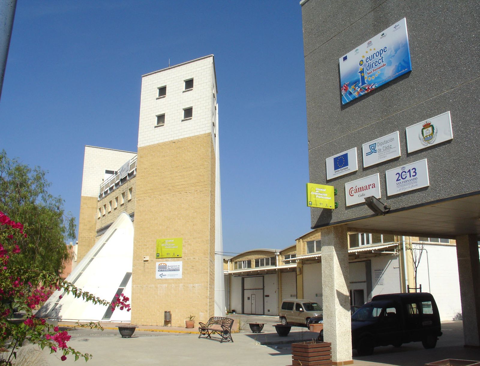 Instalaciones del vivero de empresas y del desaparecido IMPI en La Magdalena.