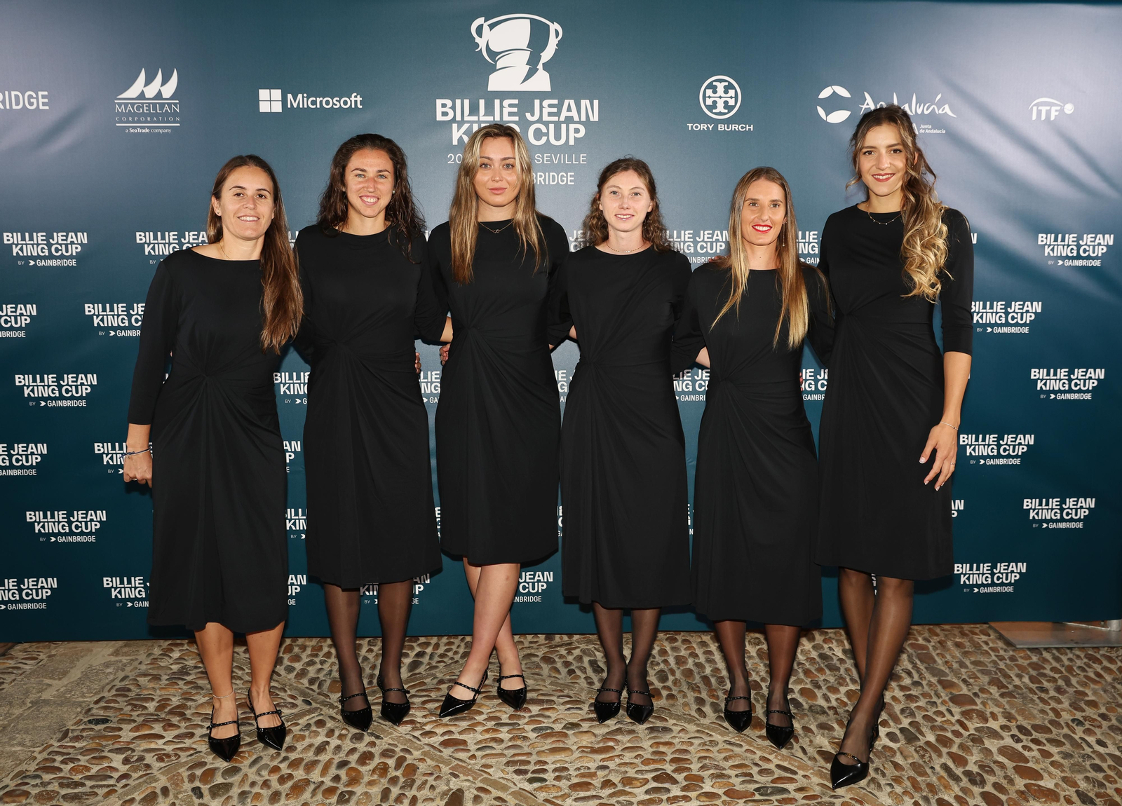 Las fotos de la recepción de la Copa Billie Jean King en el Alcázar