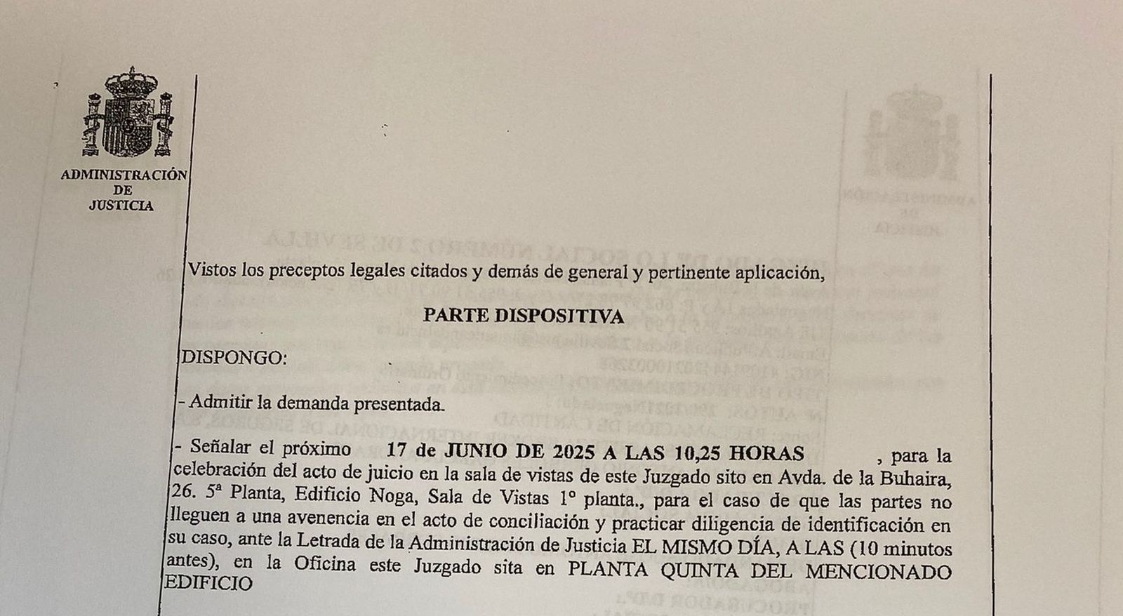El TSJA aprueba medidas de refuerzo de los juzgados de lo Social, que señalan juicios a cuatro años vista