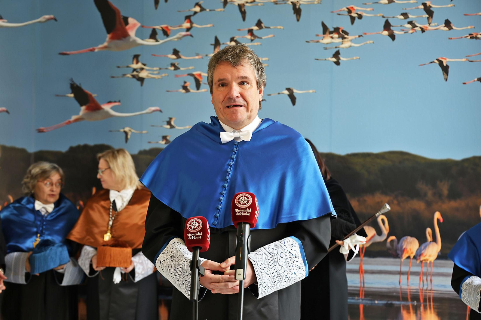 Imágenes de la ceremonia del nombramiento de Ryszard Lobinski como Doctor Honoris Causa de la Universidad de Huelva.