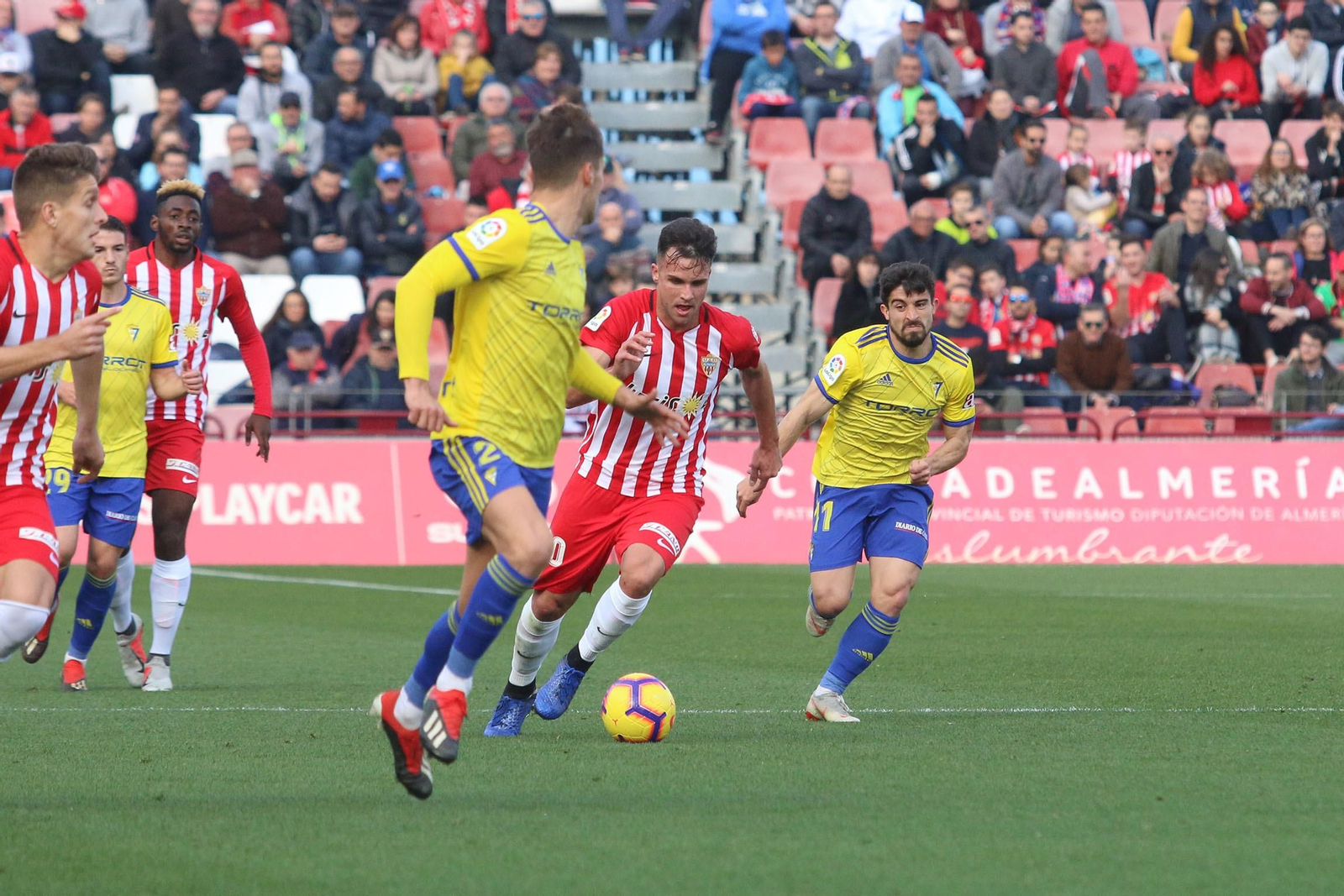 Las imágenes del Almería-Cádiz