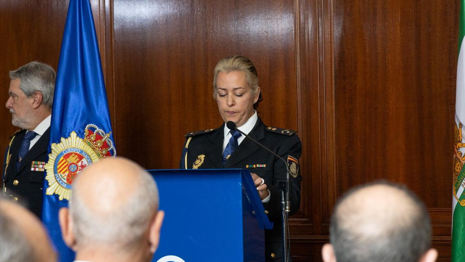 Toma de posesión de la comisaria jefa provincial de Jaén, Layla Dris Hach-Mohamed