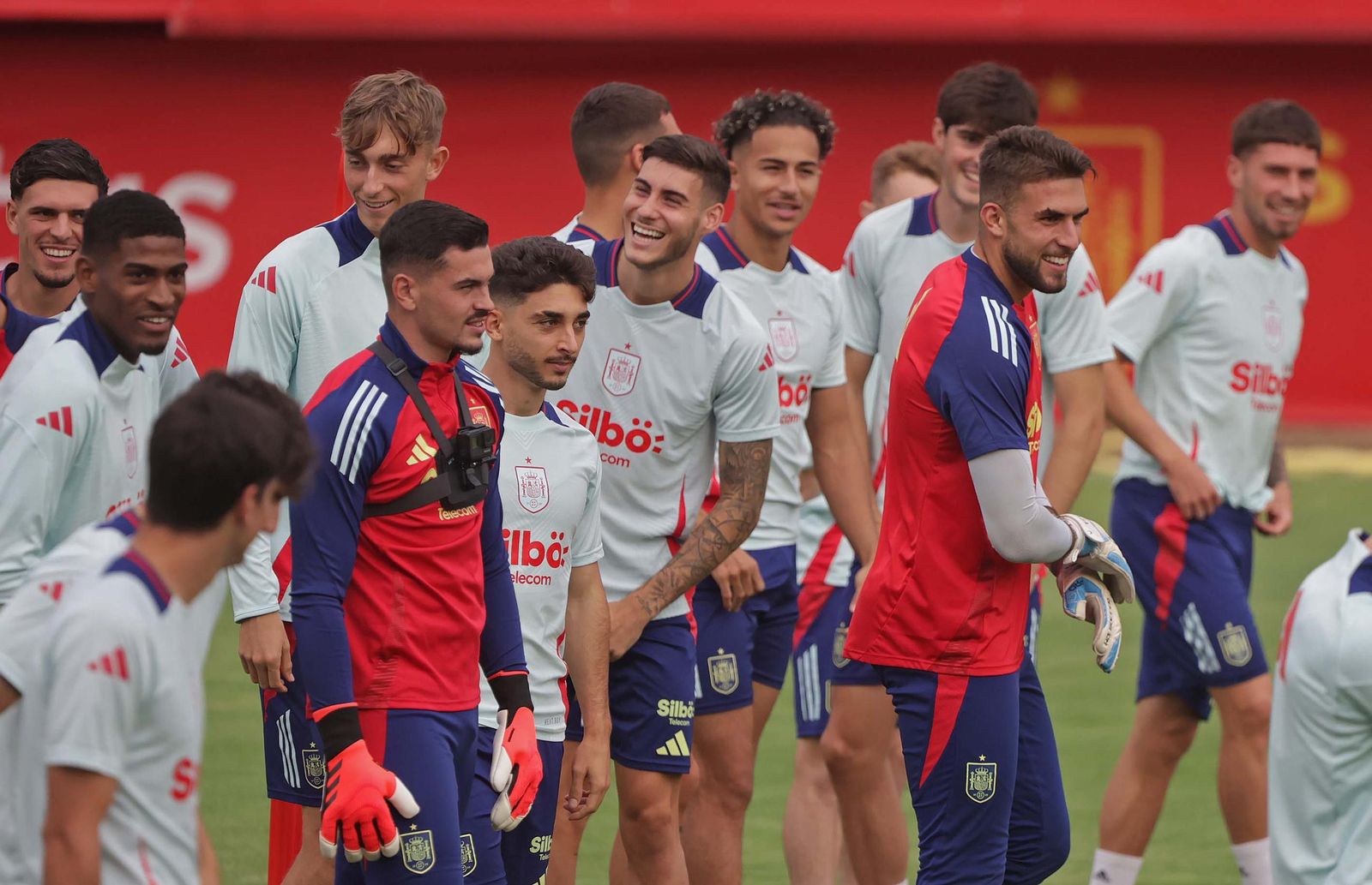 Fotos del entrenamiento de la selección española sub-21 en Algeciras