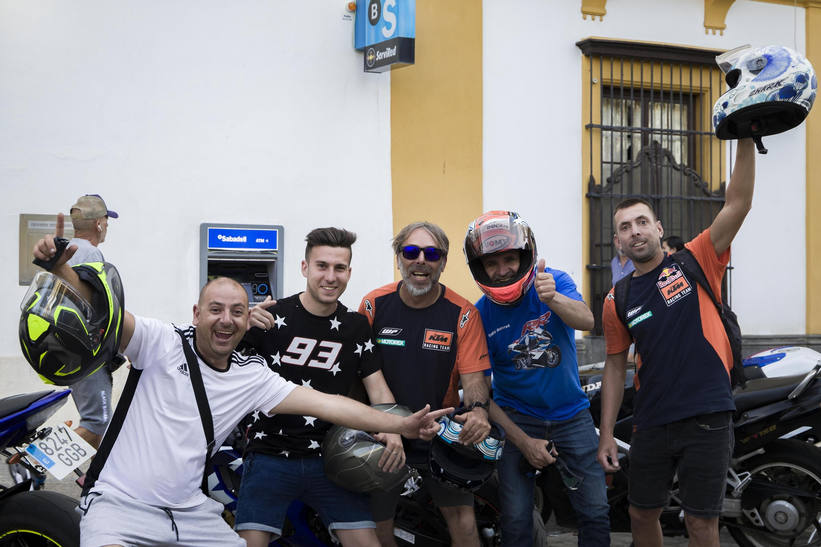 Gran ambiente motero en todo Jerez