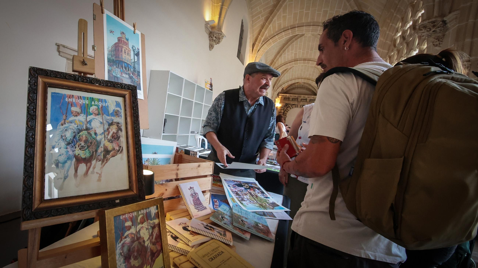 Imágenes del primer día de la Feria del Libro de Jerez