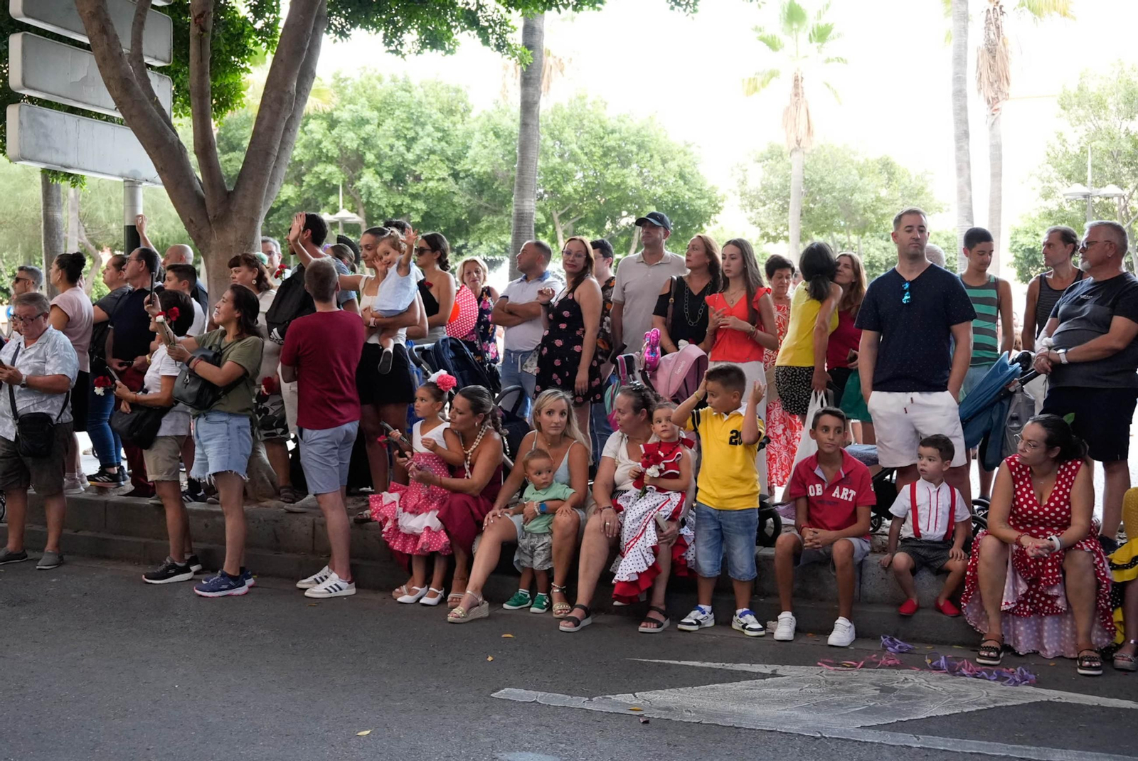 Así se ha vivido la Batalla de Flores en la Feria de Almería