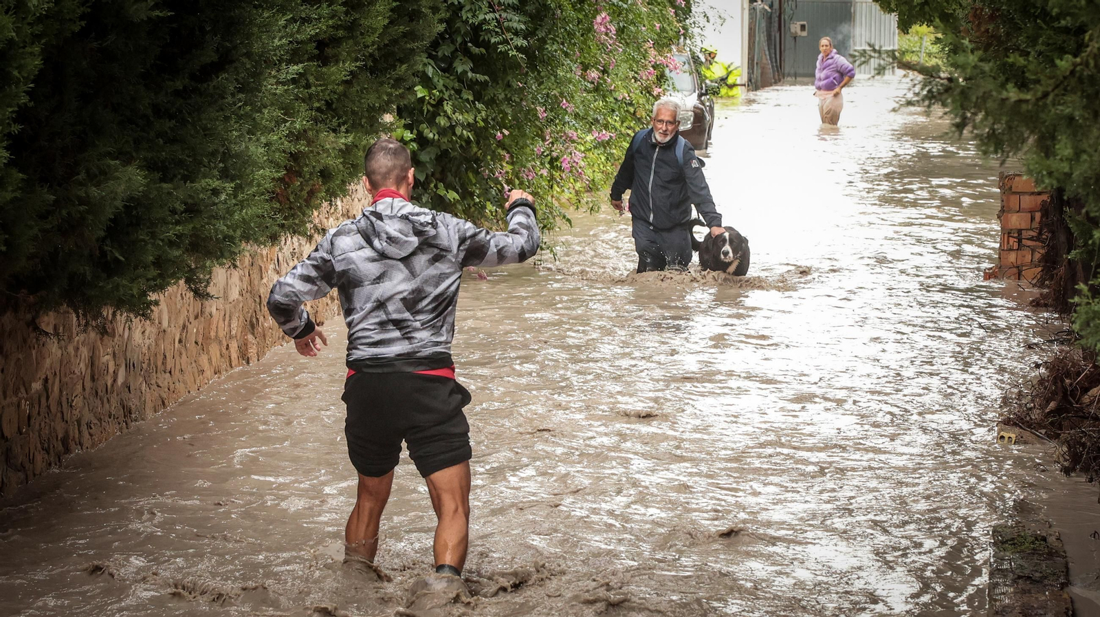 Imágenes de la zona rural afectadas por la Dana, inundaciones y desalojos