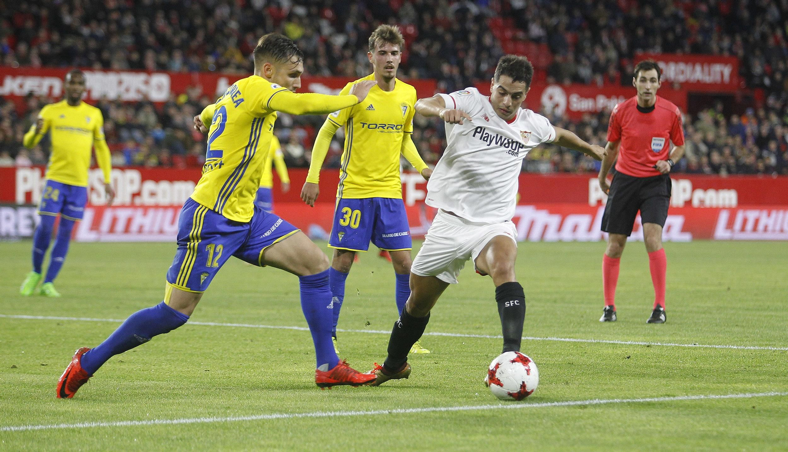 Las imágenes del Sevilla-Cádiz