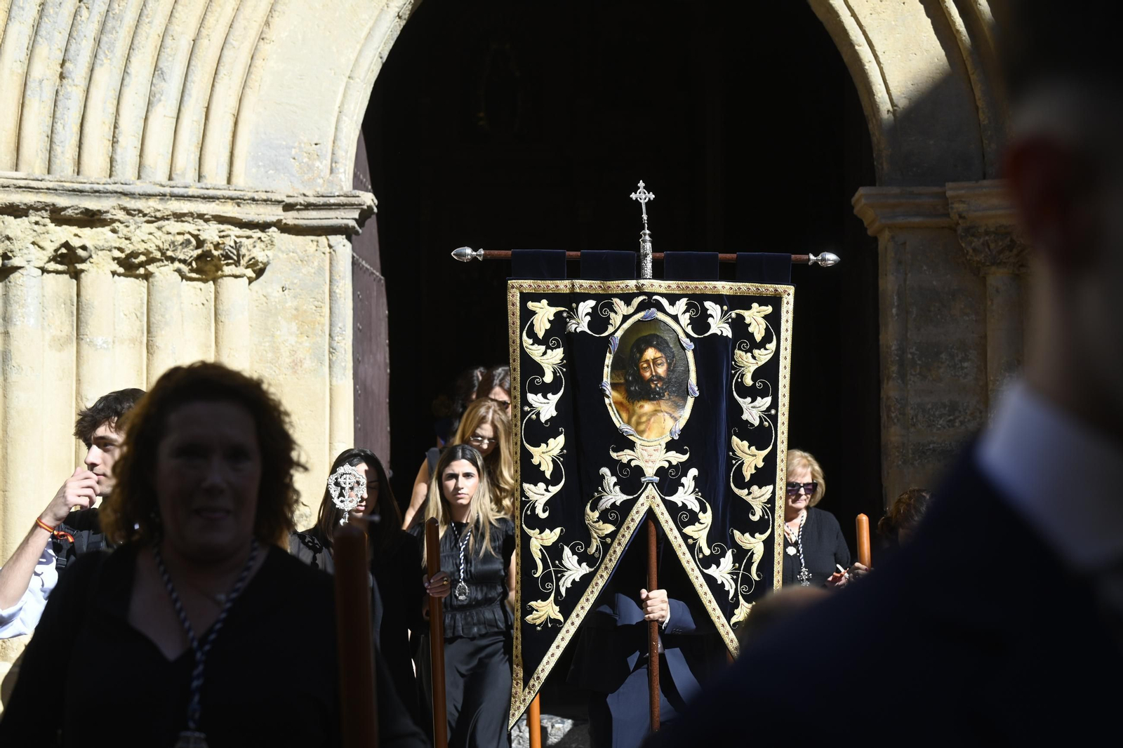 El Cristo de las Aguas de Palma del Río en el Magno Vía Crucis de Córdoba