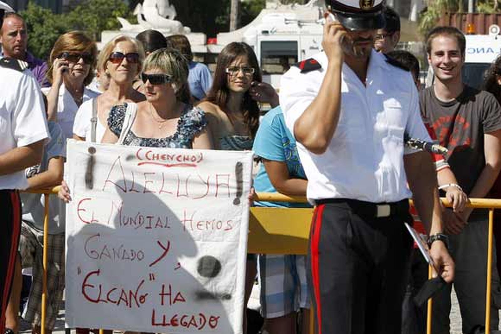 El buque escuela regresa a la ciudad tras siete meses de travesía

Foto: Jose Braza