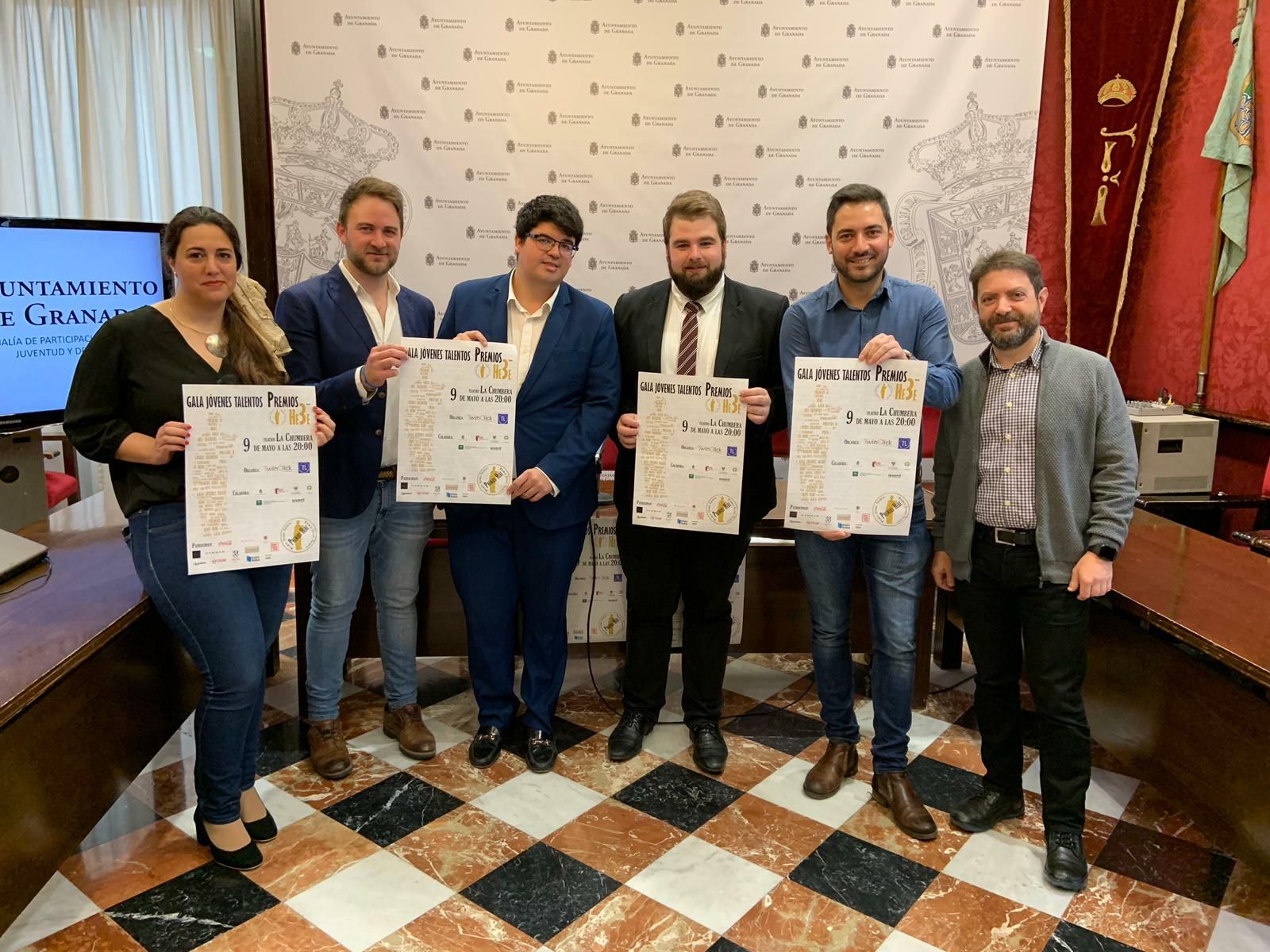 Presentación de los premios esta mañana