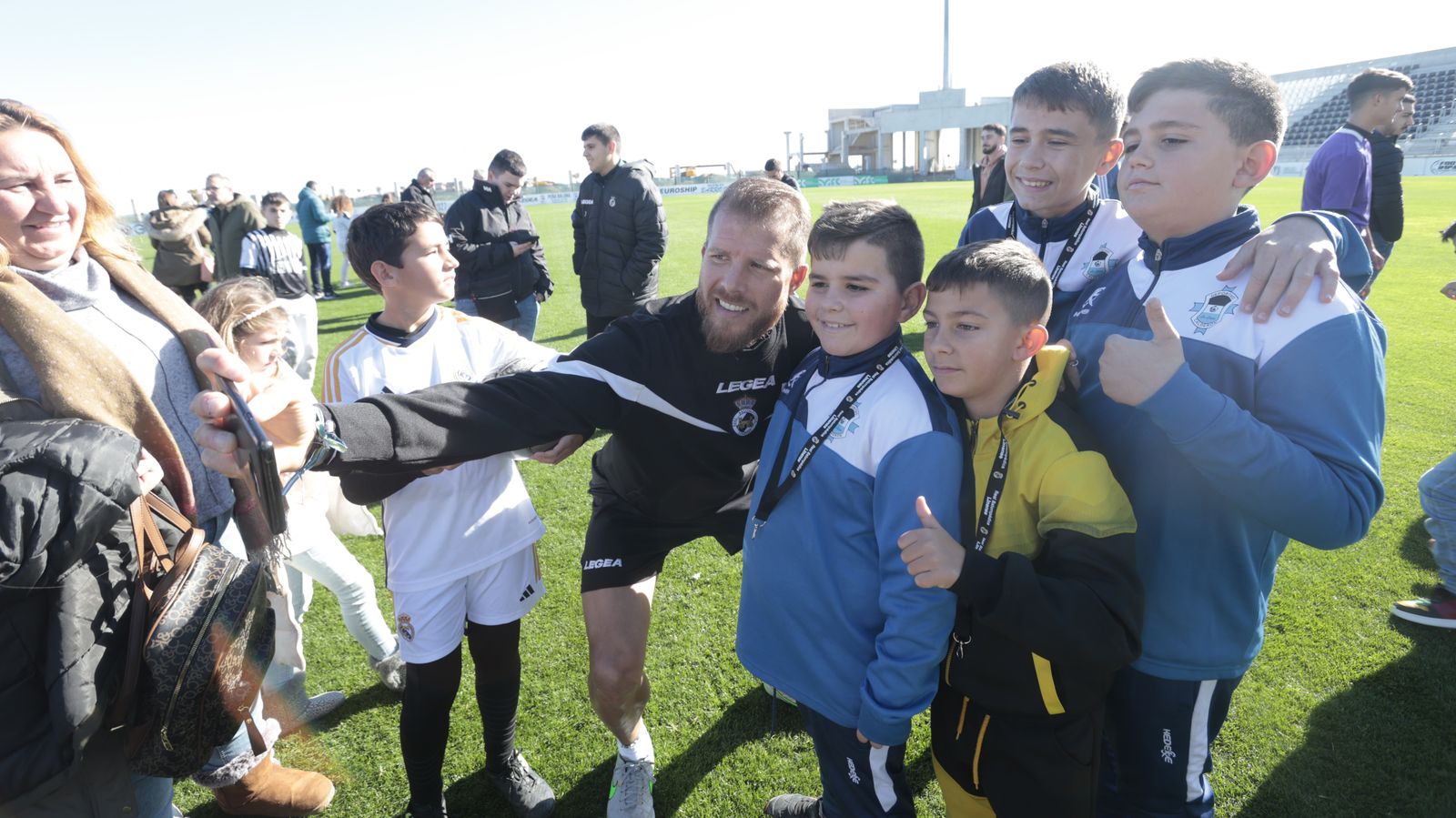 Las fotos de la jornada de convivencia de la Balona con su afición