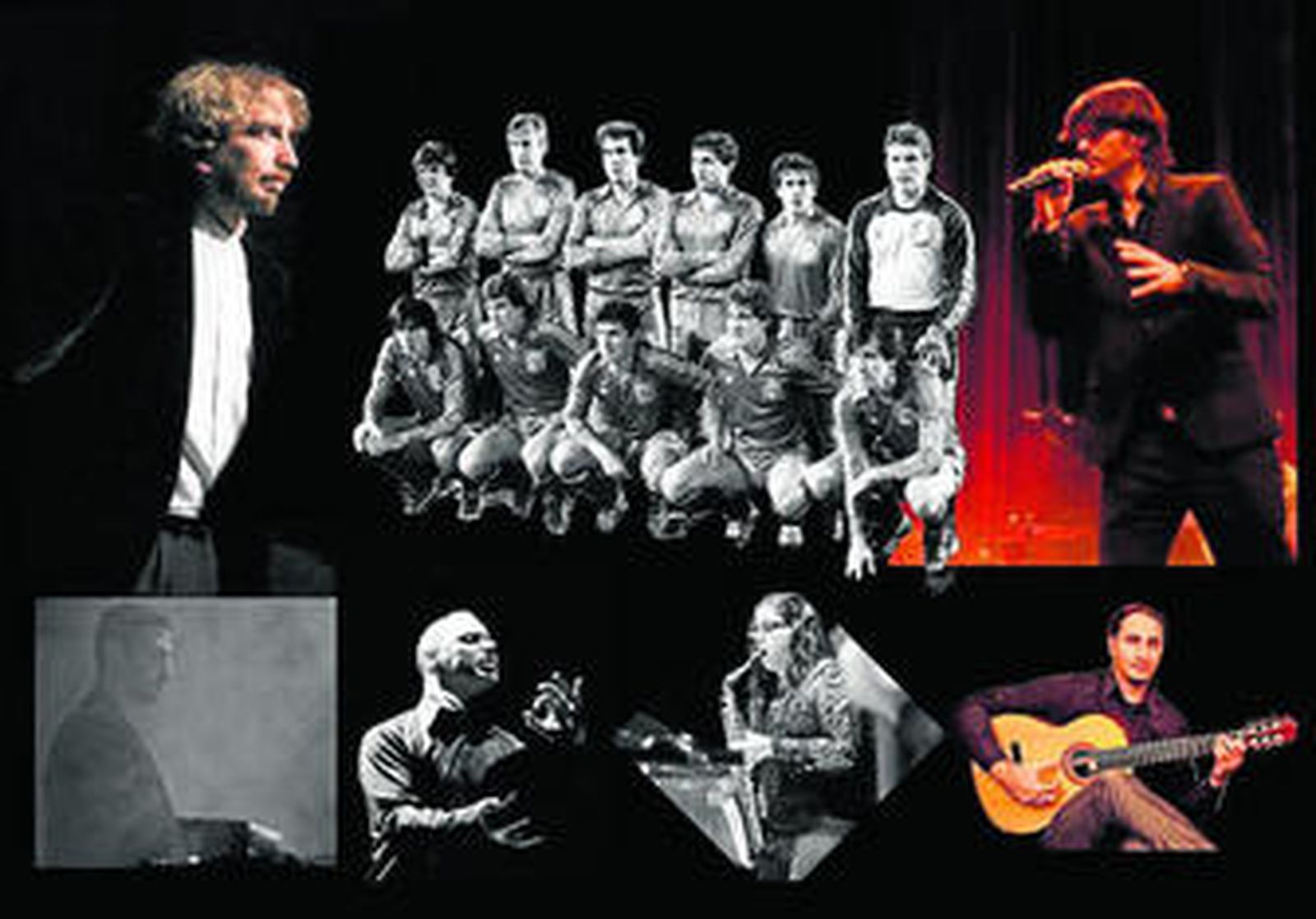 El fútbol y el espectáculo musical y visual se fundirán en un acto que tendrá lugar en el Teatro Juan Cobos.