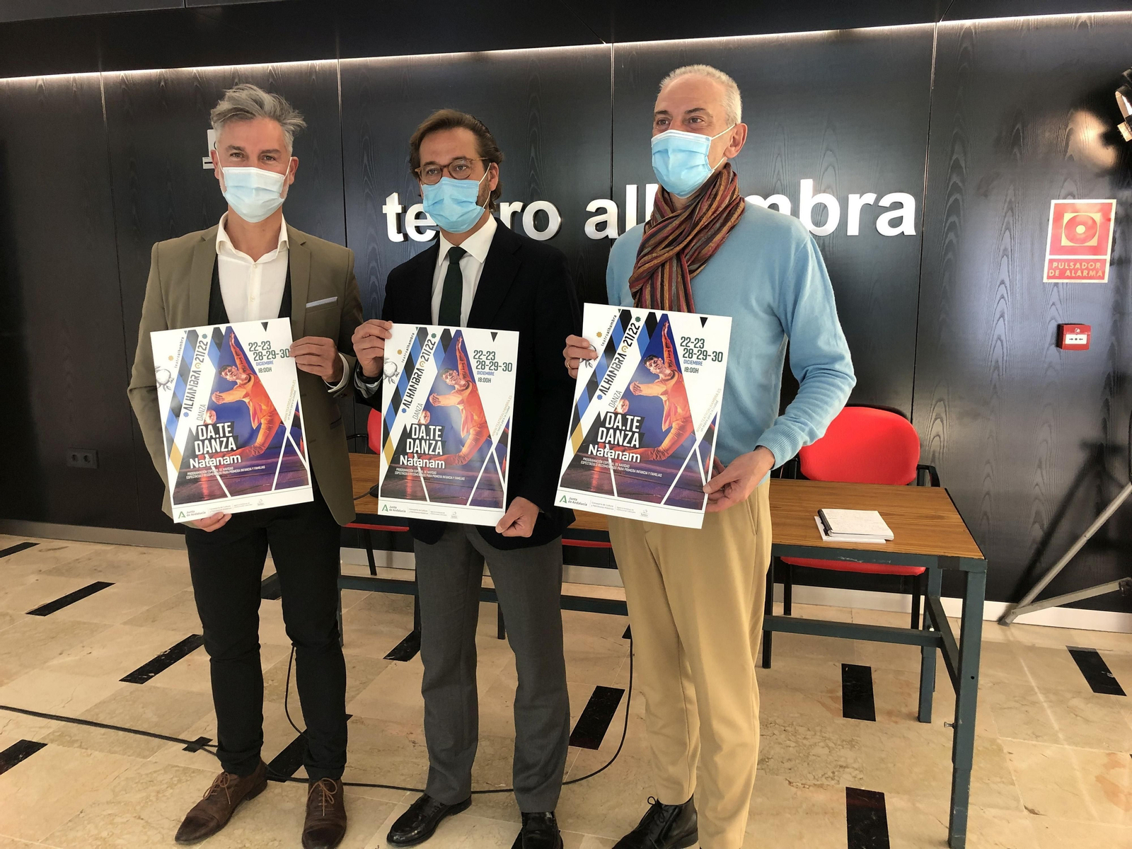 La Consejería de Cultura de Granada programa la obra ‘Natanam’ para esta Navidad en el Teatro Alhambra