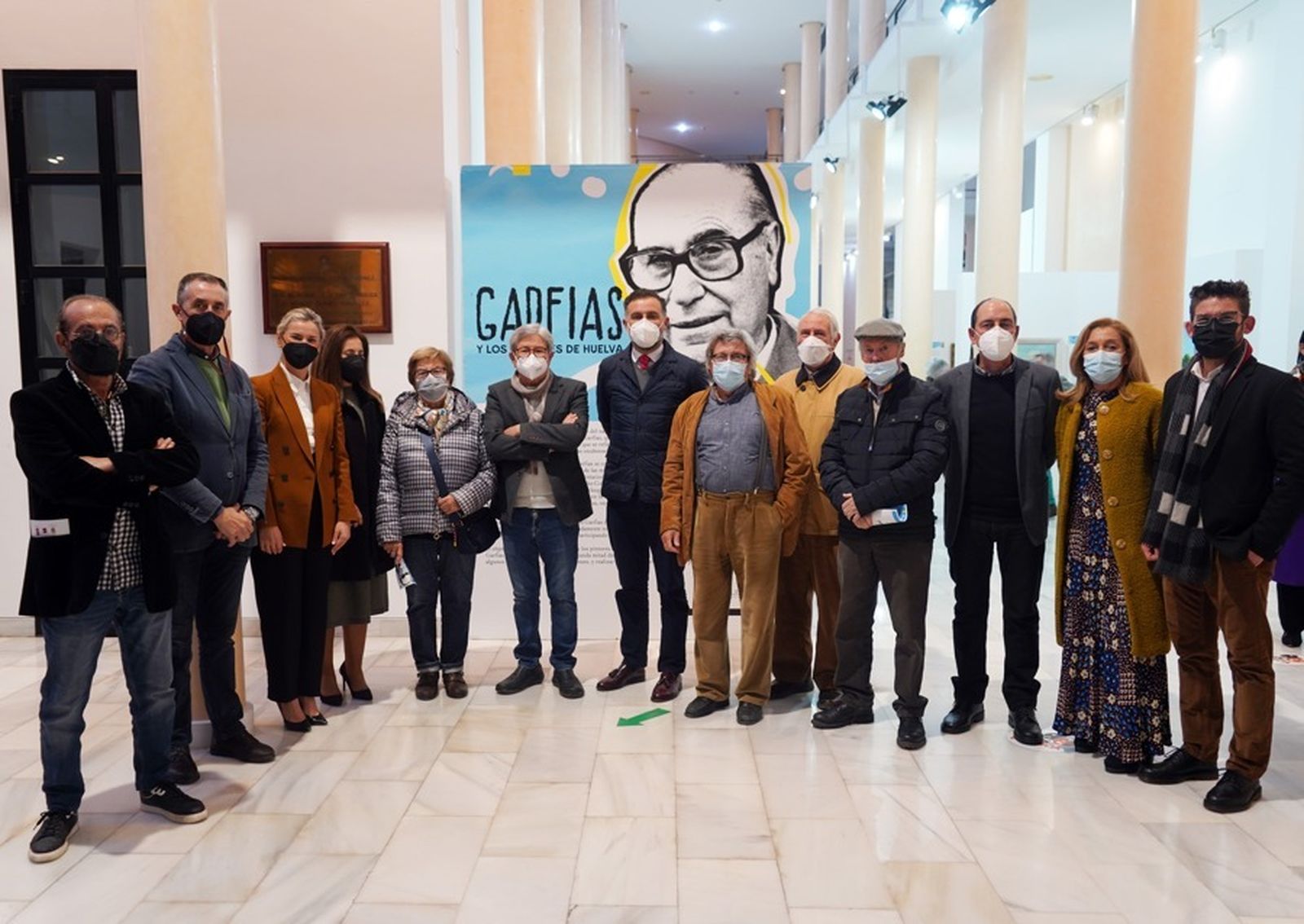 Inauguración de la exposición.