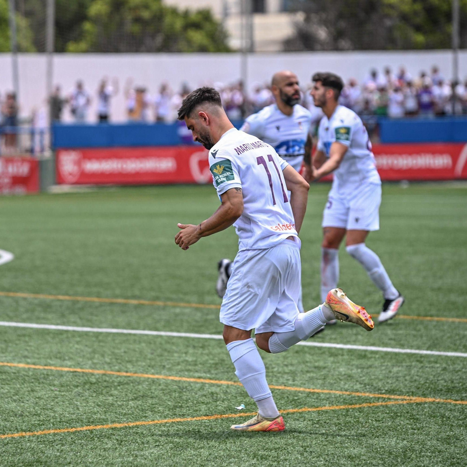 Mario Martos regresó a los terrenos de juego en el Juan Manuel Azuaga.
