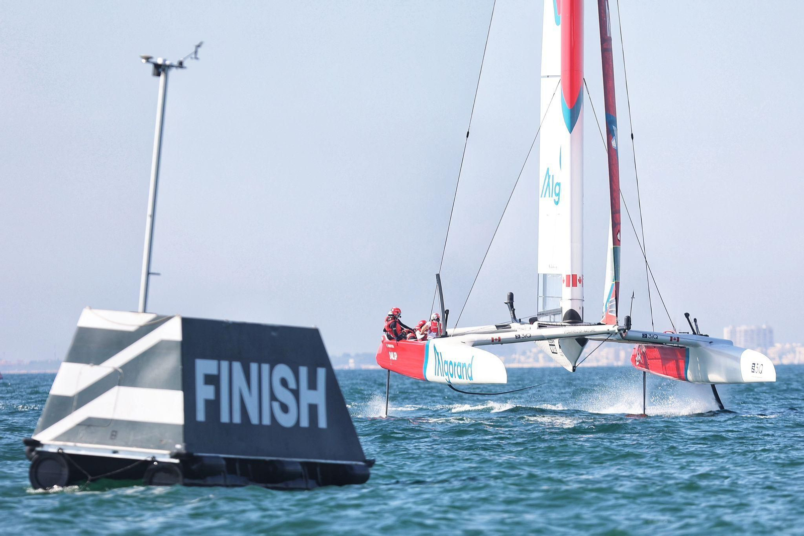 Sail GP Cádiz: El primer entrenamiento ya deja imágenes espectaculares