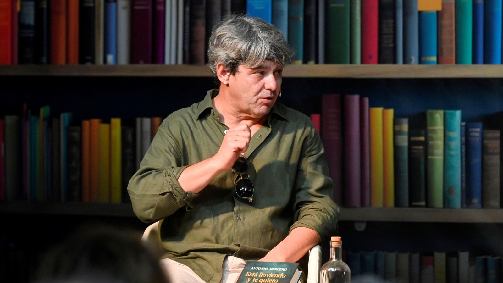 Antonio Mercero en la Feria del Libro.