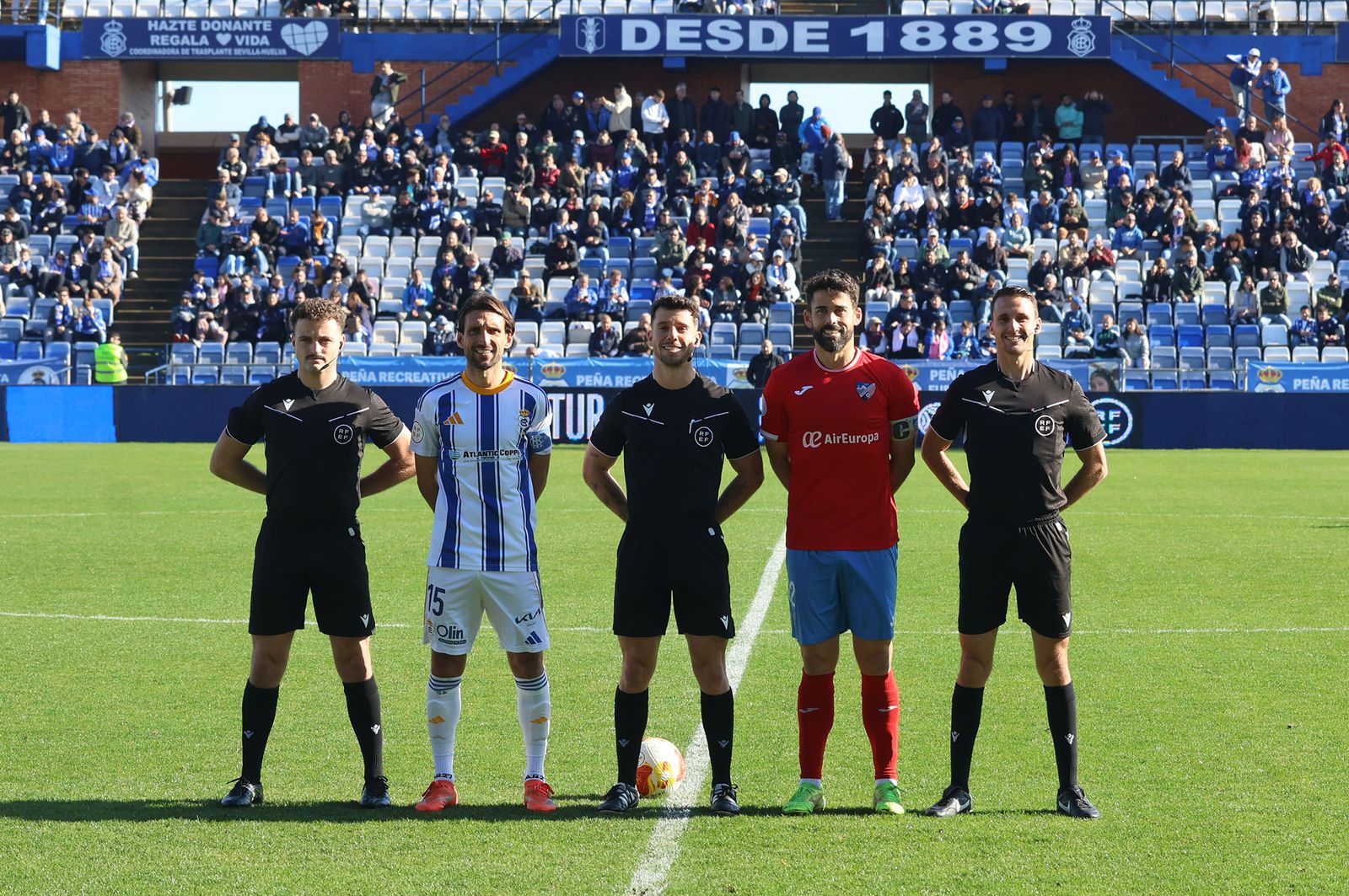 Las mejores fotografías del Recreativo de Huelva-Club Deportivo Estepona