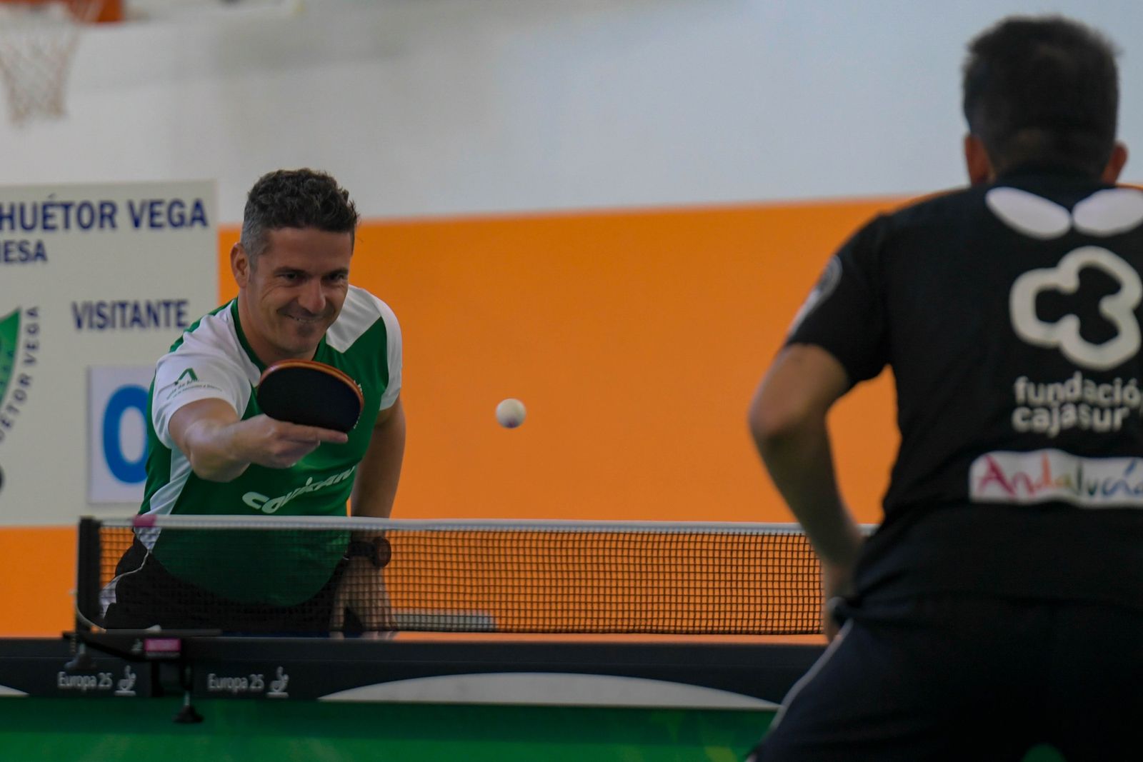 Acción de un partido jugado la pasada campaña por el Covirán Huétor Vega