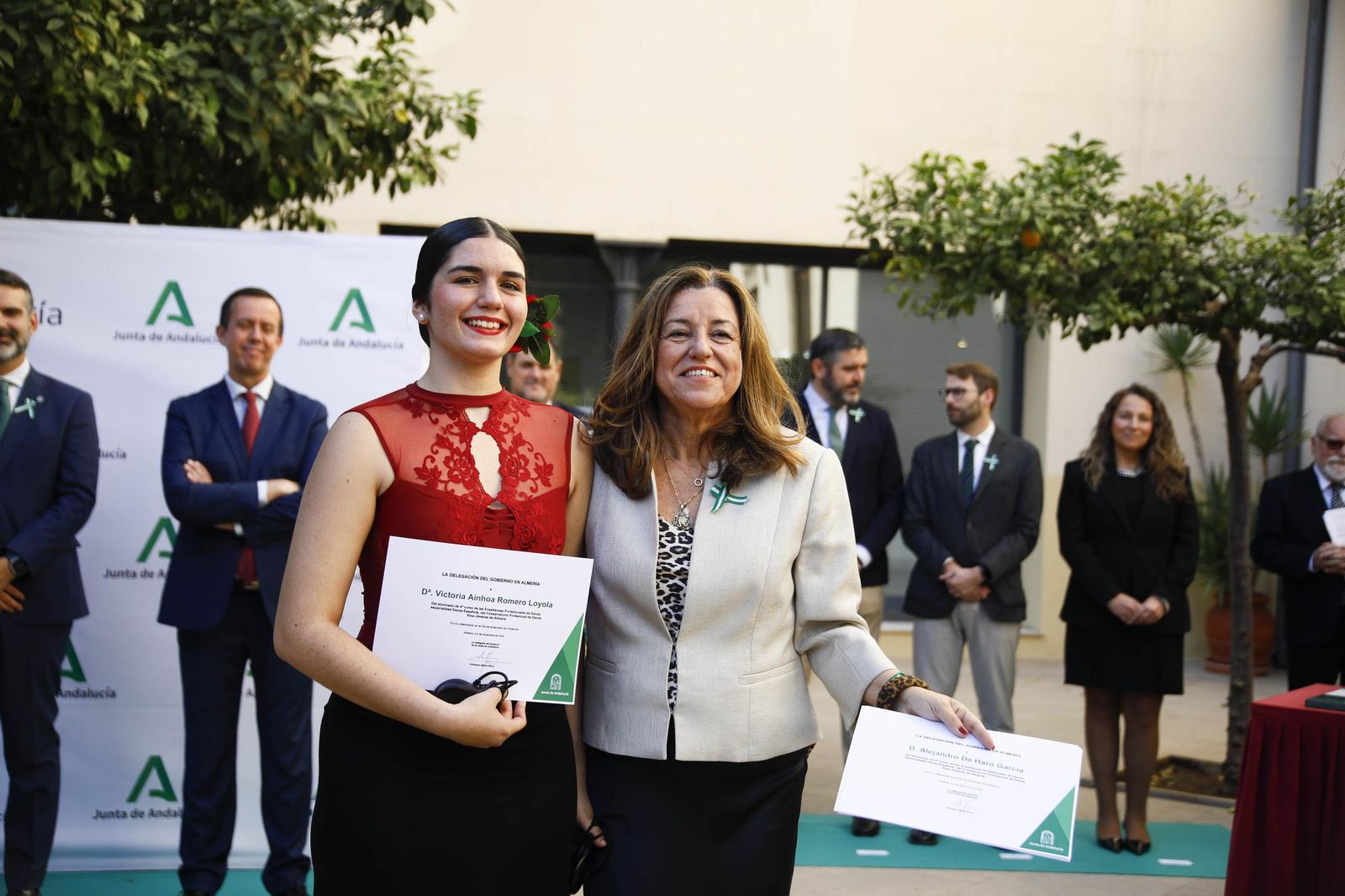 El día de la bandera de Andalucía celebrado en Almería, en imágenes