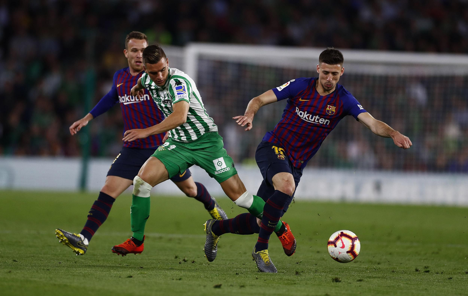 El Betis-Barcelona, en imágenes