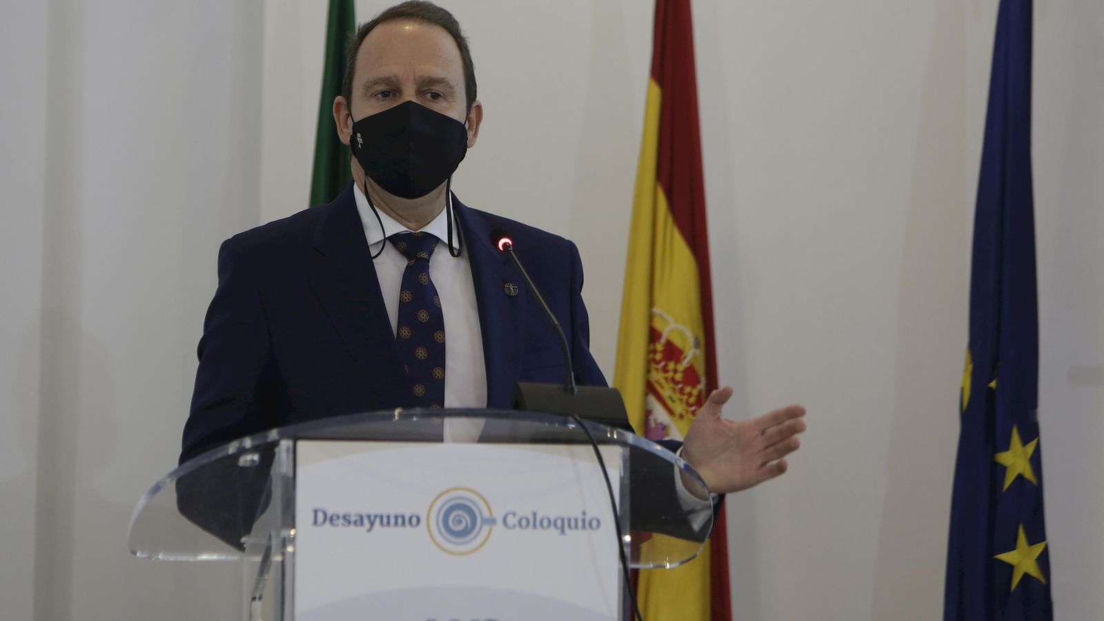 José Ignacio García, rector de la UNIA.