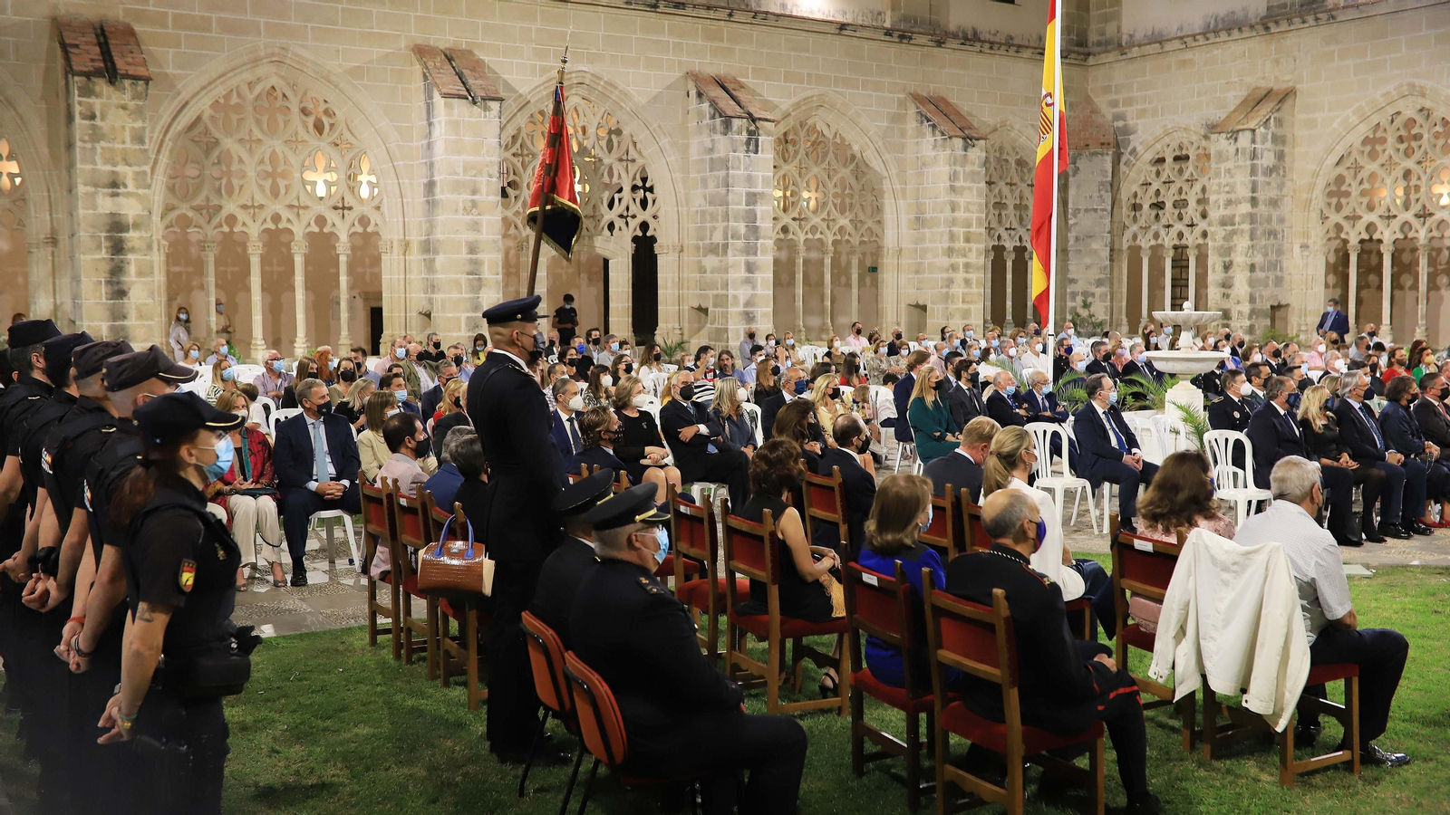 Entrega de medallas de la asociación policial Santo Angél de Jerez