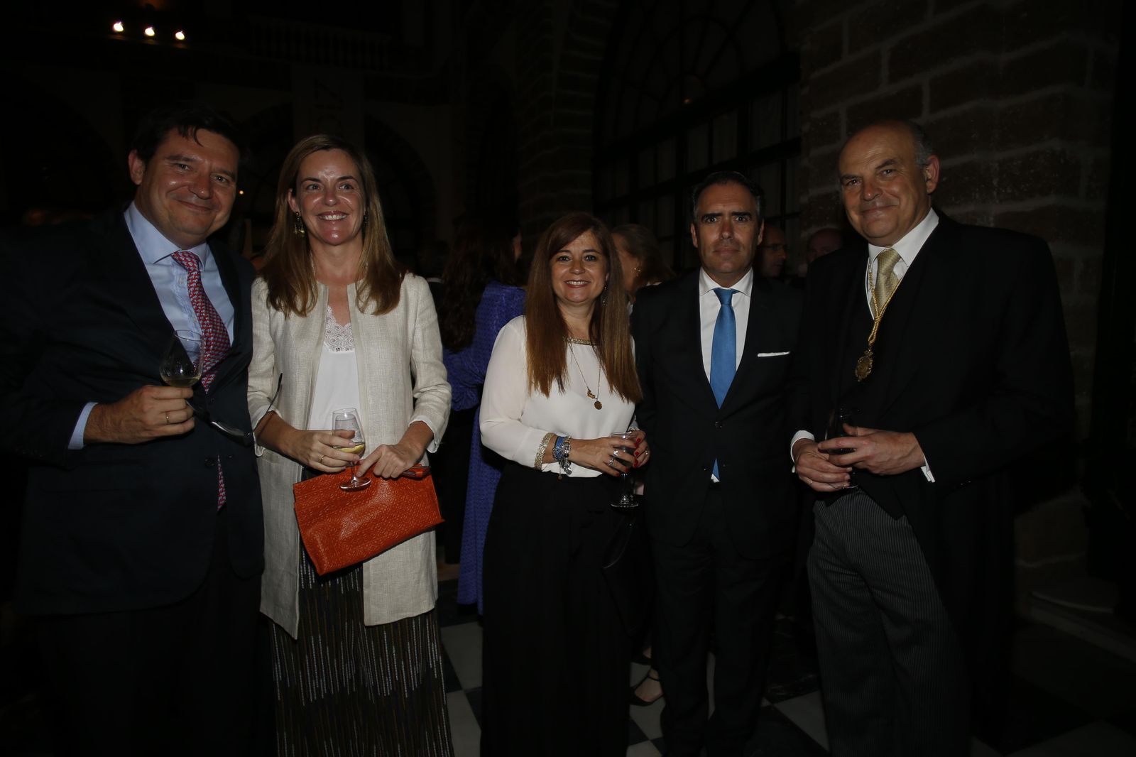 Enrique García-Máiquez, Leonor Blázquez, Isabel Lora, Rafael Navas y Rafael Sánchez Saus.