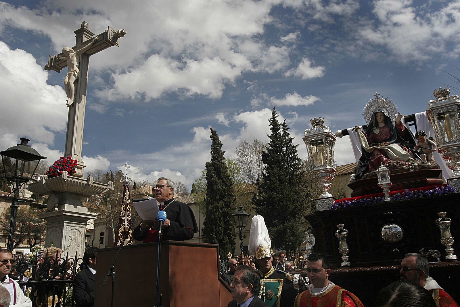 Acto de las tres de la tarde en el Campo del Príncipe
