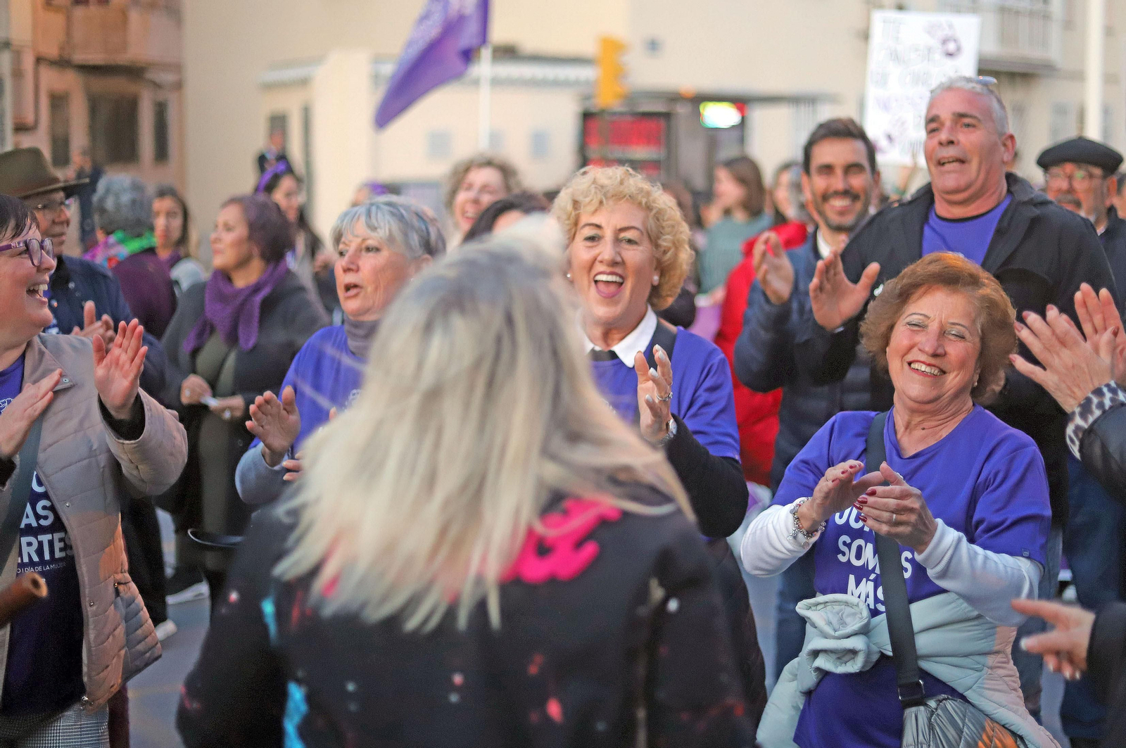 Imágenes de la manifestación del 8 de marzo, Día Internacional de la Mujer