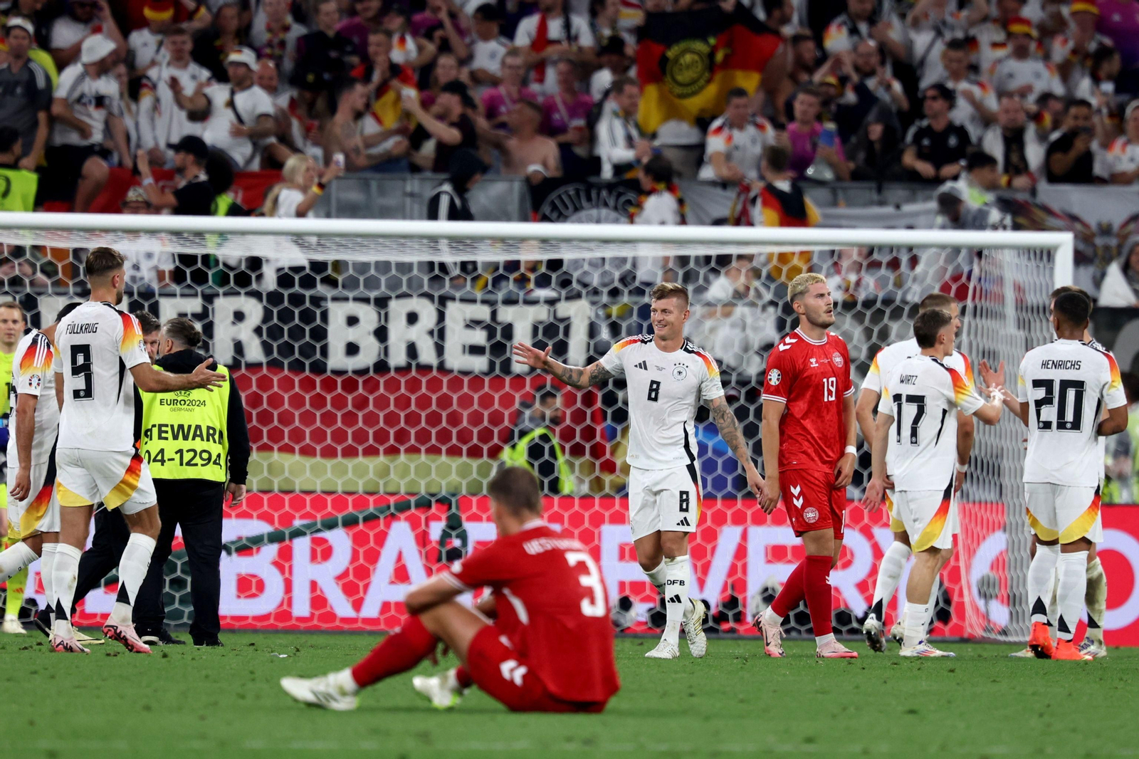 Las mejores fotos del Alemania - Dinamarca