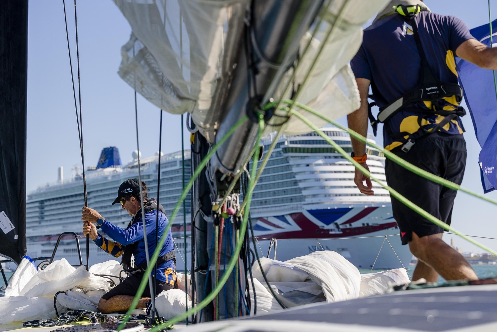 Las imágenes de la regata de patrocinadores de la Globe 40