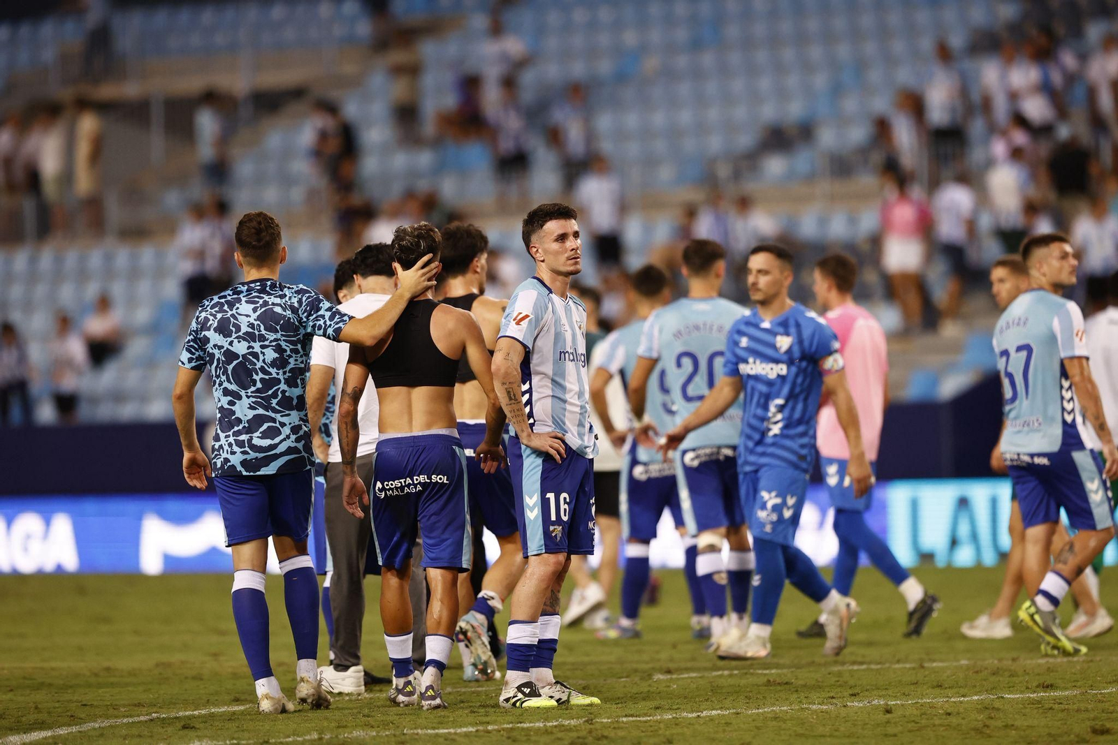 El Málaga CF-Cádiz CF, en fotos