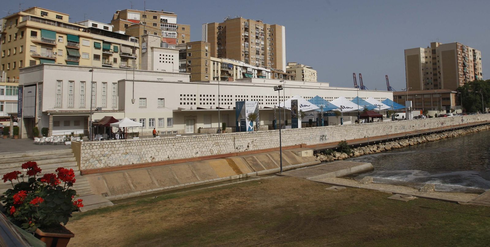 Imagen de archivo del Centro de Arte Contemporáneo (CAC), junto al río Guadalmedina.